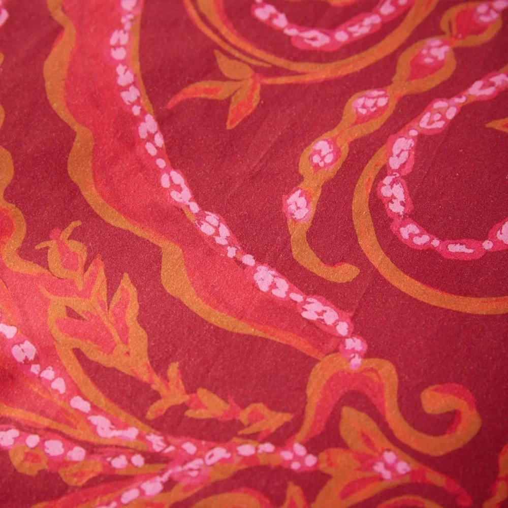 Boho Retro Alize Damask Duvet Cover